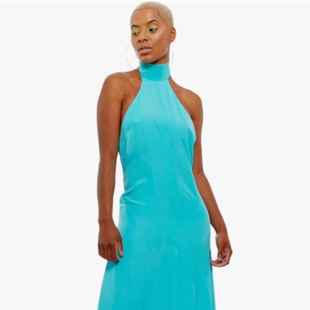 CHAOUICHE Women's Passaro Open Back Dress: NEW